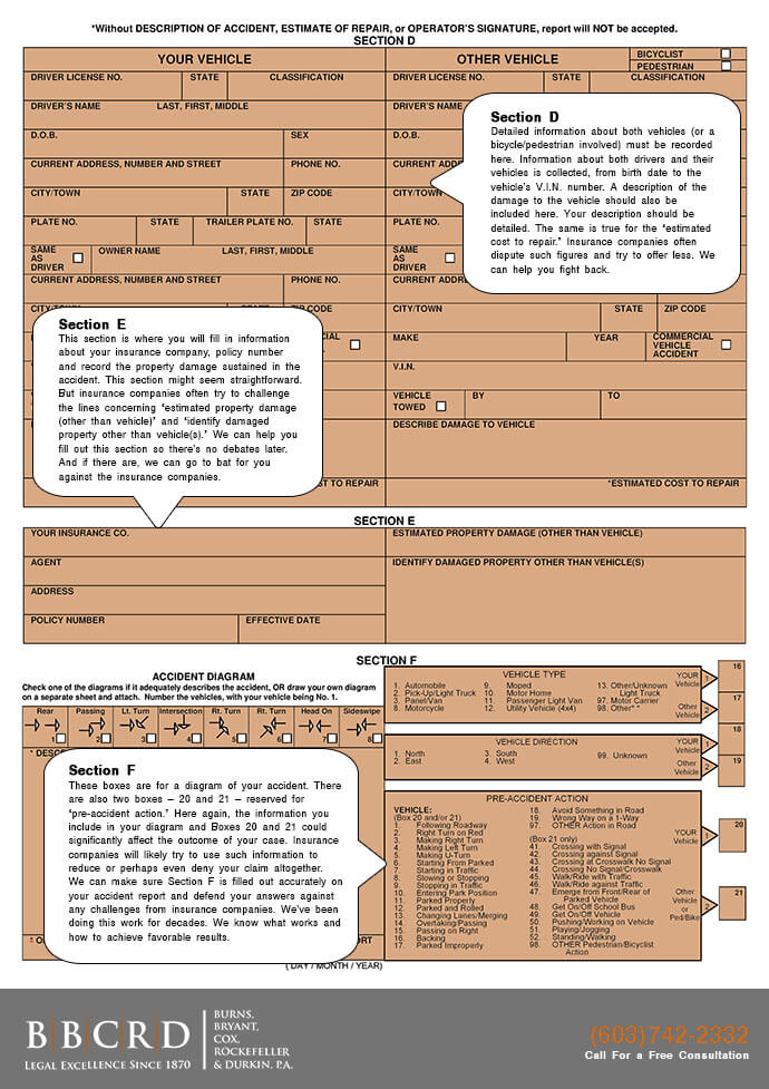 New Hampshire Accident Report pg. 2